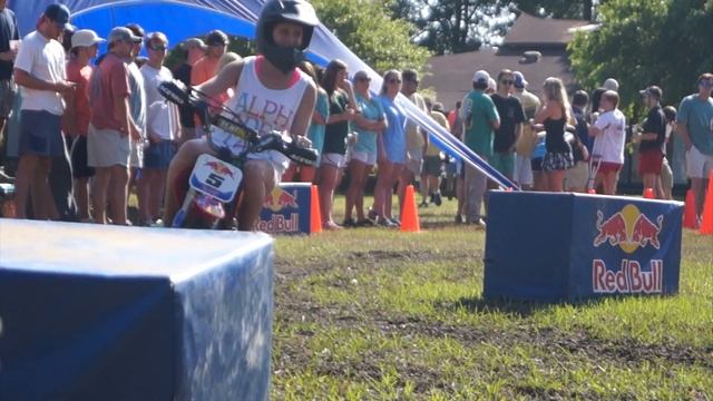 Red Bull Mini Moto Race at Georgia Southern University 2014 HD!