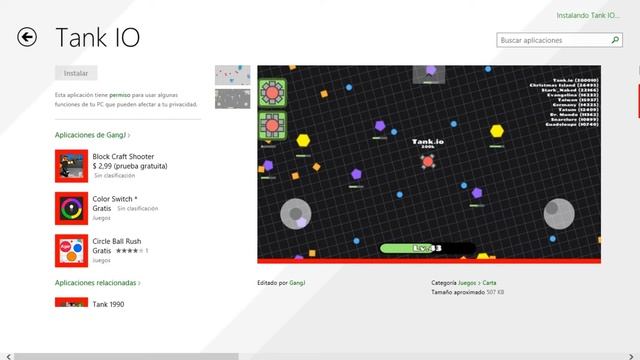 Tutorial|como descargar diep.io(tank.io) en pc gratis Windows 8 y 10