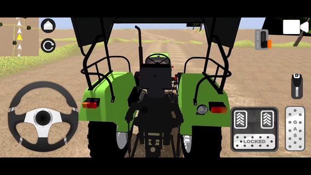 Indian Tractor Simulator || Tractor Parking Mission || Tractor Game 13 || Alpha Mobile gaming