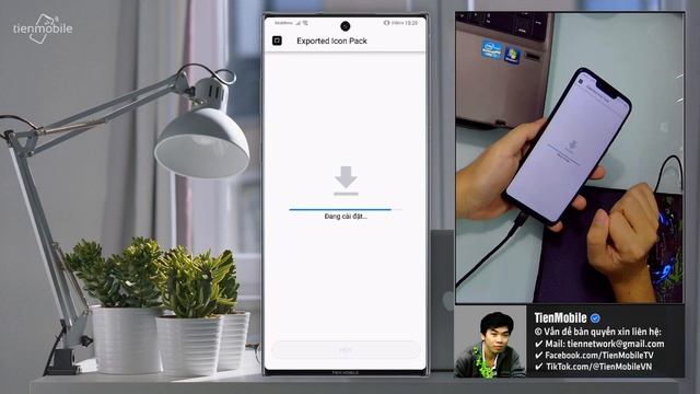 Cách đổi giao diện Android thành iPhone Pro Max Dark Siêu Đẹp