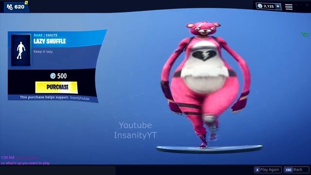 FORTNITE LAZY SHUFFLE BASSBOOSTED