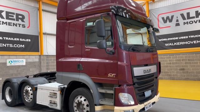 New In Stocklist For Sale: DAF CF460 *EURO 6* SPACE CAB 6X2 TRACTOR UNIT – 2014 – YN14 NNP
