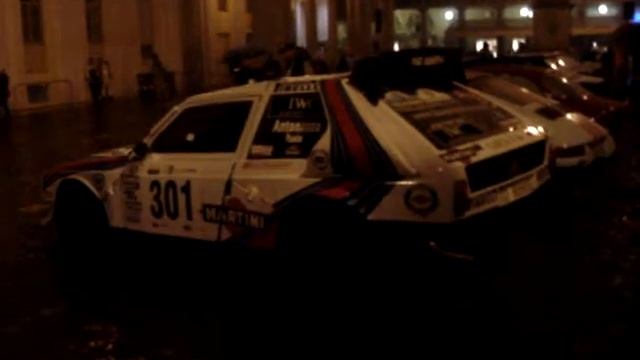 Lancia Delta s4 group B start up and rev