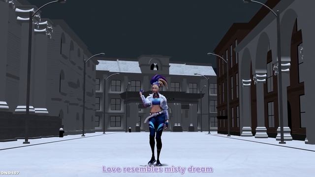 IU - LILAC (K/DA Akali Animation) [4K Blender]