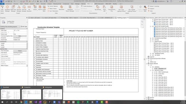 BIMrx Core 3.2 - Create Table