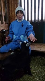 И ещё раз о выращивании маленьких козлят