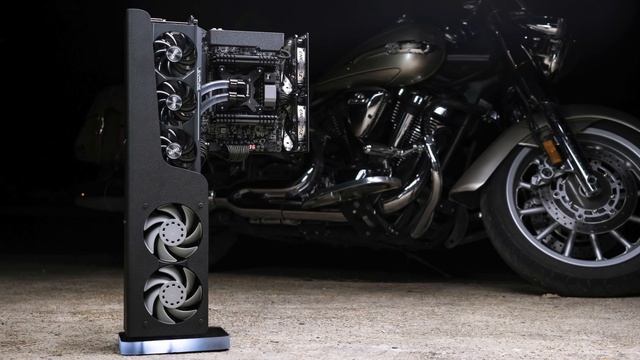 Brickless + Liquid-cooled + Ryzen 2400g + S4 MINI
