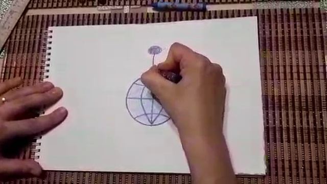 Занятие по рисованию приуроченный к Международному дню защиты детей