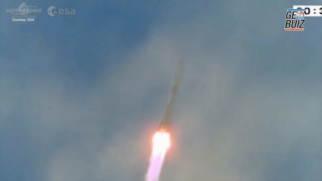 Sentinel 1B lifted off on a Soyuz rocket flight VS14 from Europe’s Spaceport