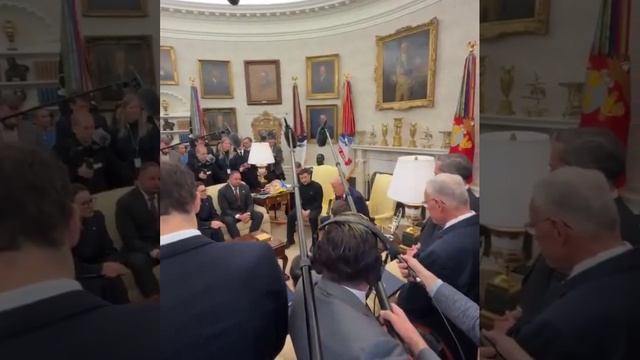 диалог трампа и зели..