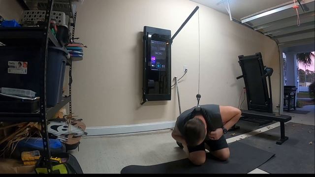 Tonal Home Gym - Workout Session