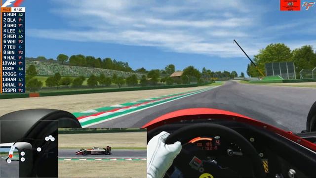 Race 2 IMOLA 3StoogesFunServer ASR 1991 Ferrari F1's