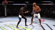 EA Sports UFC 2 Ranked - Anderson Silva vs Uriah Hall (GP#499)