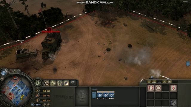 Company of Heroes Боты Люфтваффе, Британцы бой с ботом 4/4