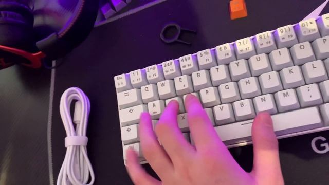 Unboxing gaming keyboard (NOS C450 White)