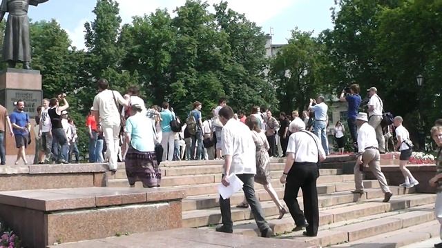 Белая прогулка   завершение
