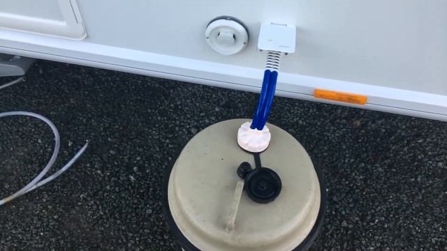 Elsan freshwater tank cleaner for caravans and motorhomes.