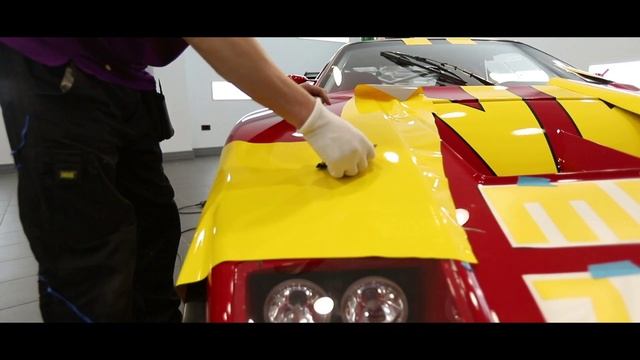 3M Wrap Cube Ferrari F40 Knifeless Tape