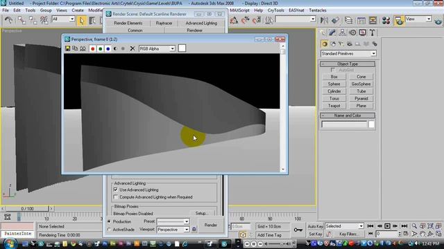 3DS Max Architectural Concept Render Style