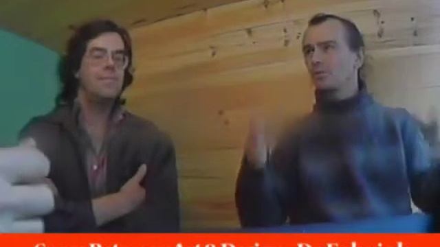 Gebekt Bestek (5/10) okt 2007 DDW Talkshow, Space between Art and Design 'De Fabriek'