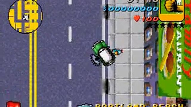 Grand Theft Auto Advance - Intro Mission - Jump Start