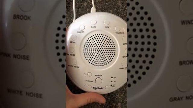 SonTech sound machine review/demo