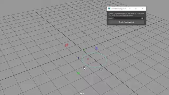 Moving pivot point.