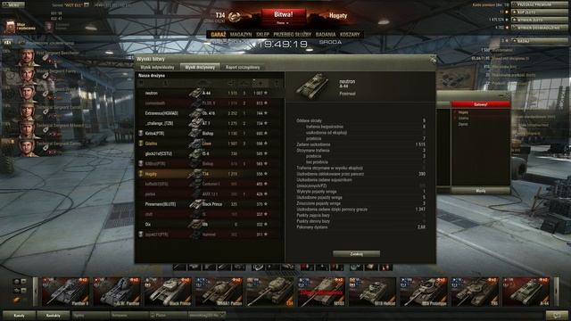 Zagrajmy w World of Tanks # 71 z Gilathissem - "Premium T34 oraz IS-4"