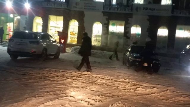 Вечерняя дорога. Ухта