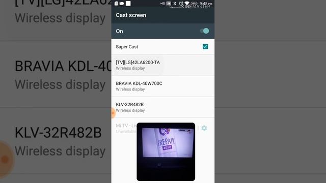How to cast your phone with your smart television