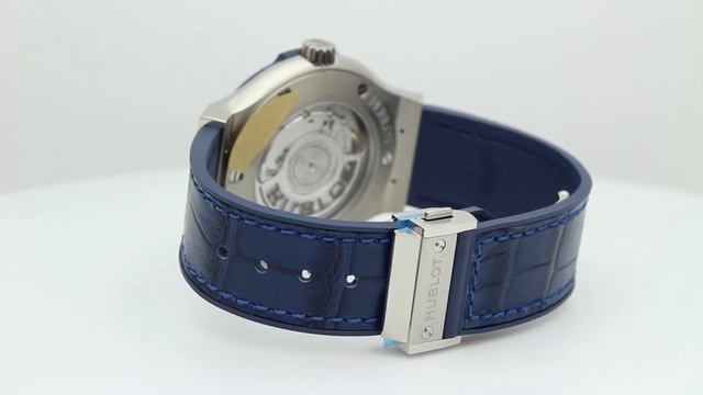 Hublot Classic Fusion Blue Titanium 565.NX.7170.LR