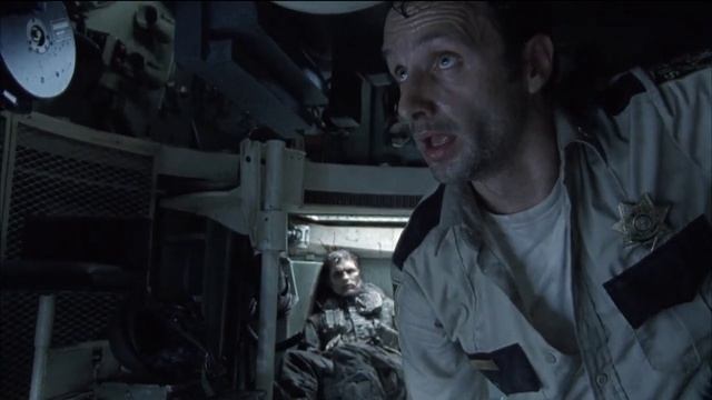 The Walking Dead Season 1 Rick escapes the tank