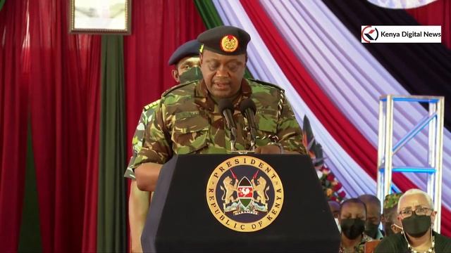 'KDF, I SHALL NEVER TIRE OF APPRECIATING YOU!' PRESIDENT UHURU'S AMAZING KDF DAY 2021 SPEECH!!