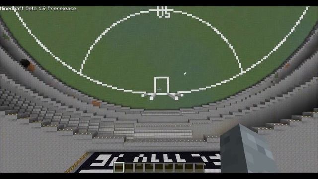 Minecraft Creation - AFL Stadium Grand Final Edition