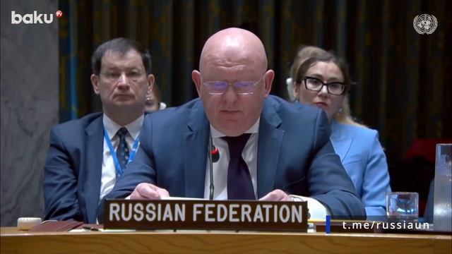 Постпред РФ Небензя выступил на заседании СБ ООН по поставкам западных вооружений Украине