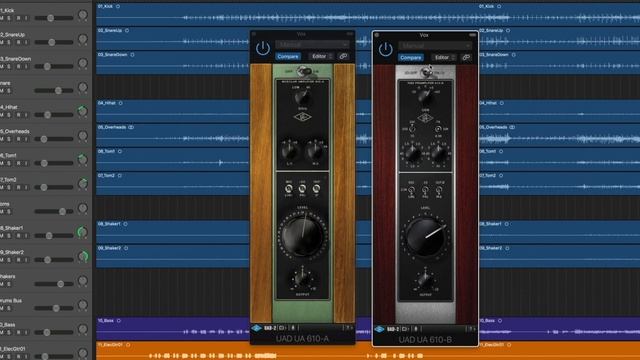 UA 610 Tube Preamp & EQ Collection. Обзор UAD плагинов