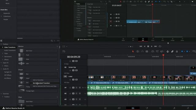 Using the EFFECTS LIBRARY the Smart Way in DaVinci Resolve