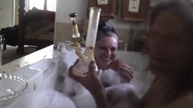 In the tub with Trichome Tina and Marijuana Max Movie on 7 28 13 at 8 22 PM