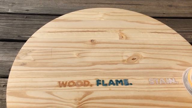 Wood Burned Projects   Custom Table