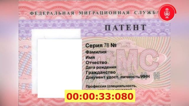 В России в 2022 году упростят оформление трудовых патентов для мигрантов