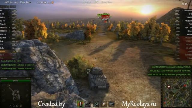 WOT: Karelia - Matilda - 3 frags -