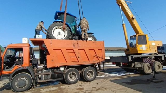 Отгрузка Трактора New Holland T5.110 экспресс-обзор от Константина Сорокина