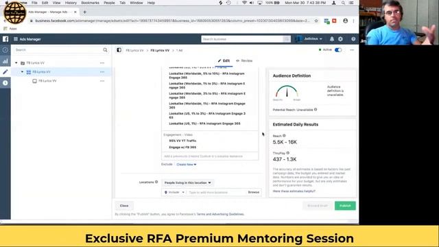 Exclusive RFA Premium Session
