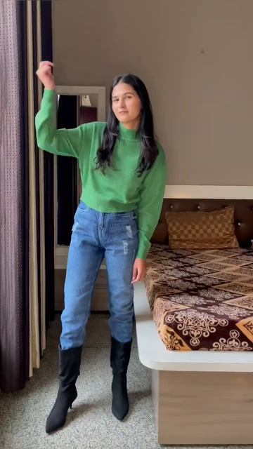 Winter haul💚🖤❄️#viral #shorts #youtubeshorts #winterhaul