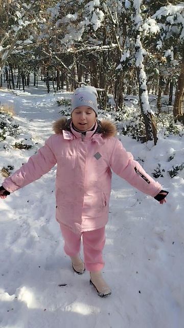 первый снег в Ялте