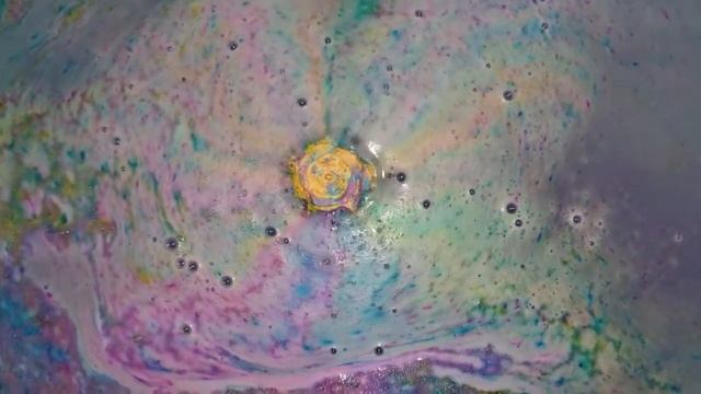 Relax in style rainbow rose bath bomb demo