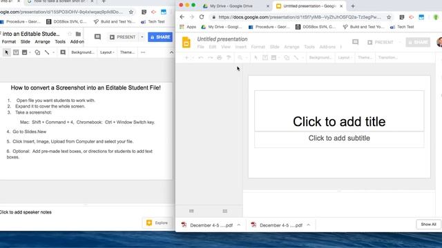 How to Convert PDF Into Editable Student File for Google Classroom