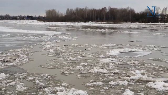 Ледоход в Калтане  Источник естественной красоты ✨