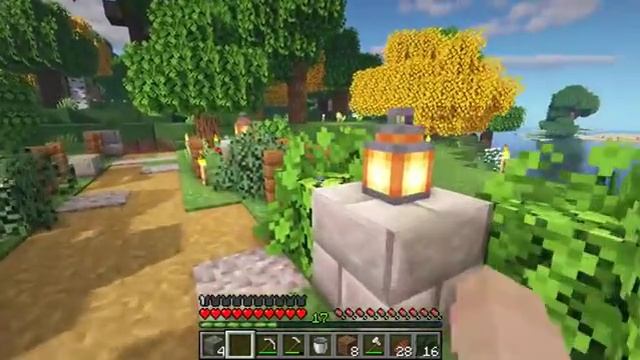 Minecraft – Строим волшебный сад на облаках и раскрываем тайны древних подземелий (Часть 20)