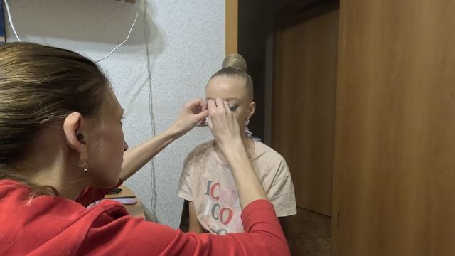 макияж на гимнастику